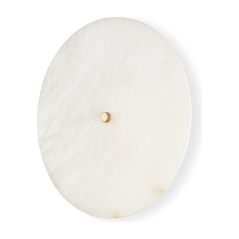 Dolly Wall Sconce Gold Metal | Alabaster