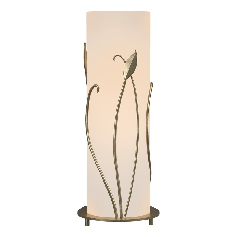 Forged Leaves Table Lamp Soft Gold