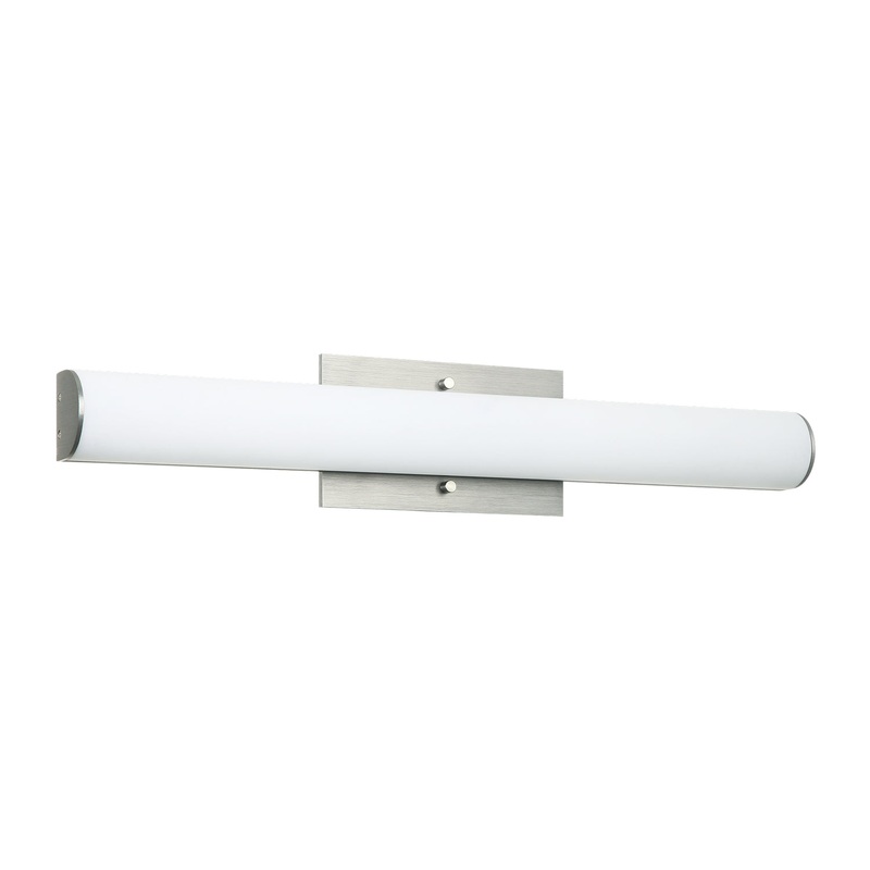 LED Vanity from the Marquin Collection in Oxidized Grey Finish by Matteo Lighting