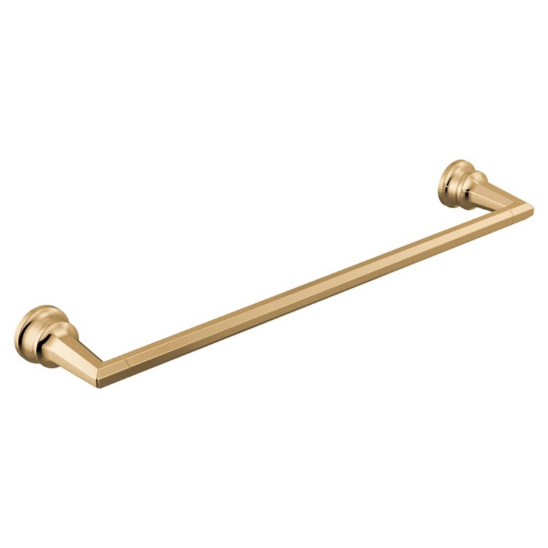 Towel Bar Beauclere 18 Inch Brilliance Polished Gold Metal