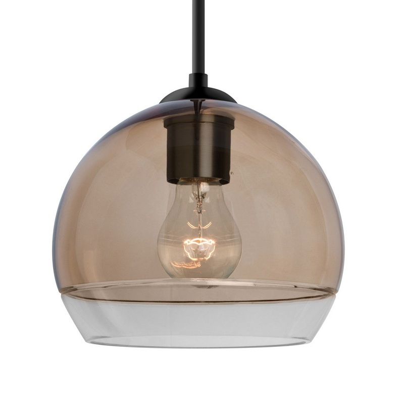Besa 1JC-ALLY8SM-BK Besa Ally 8 Pendant One Light Pendant Black