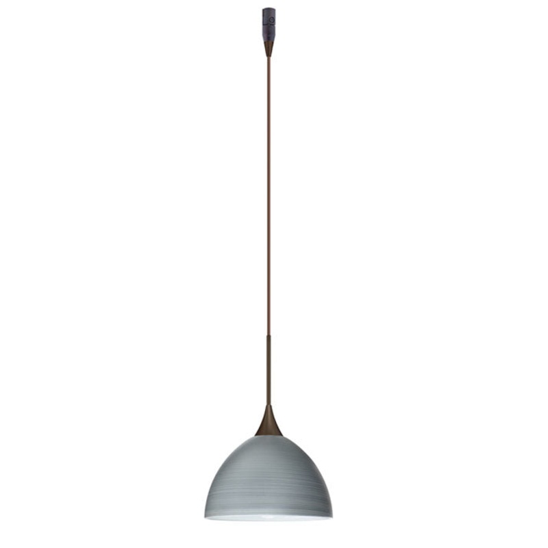 Besa RXP-4679TN-BR Brella One Light Pendant Bronze