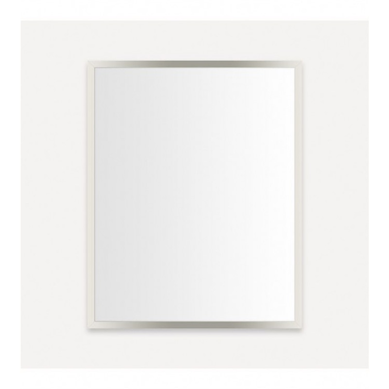 Medicine Cabinet Profiles 24W x 30H x 4D Inch 1 Doors Mirror Polished Nickel Flat Top Reversible Non-Electric