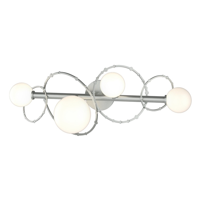 Olympus 4-Light Bath Sconce Vintage Platinum