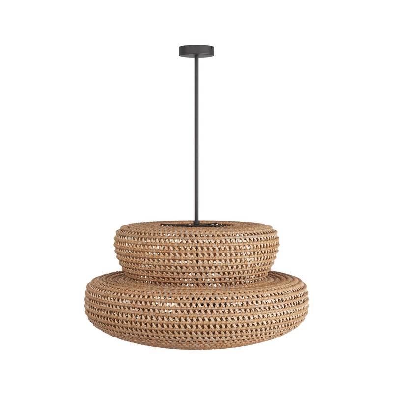 Three Light Chandelier from the Tanya Collection in Natural Finish by Arteriors