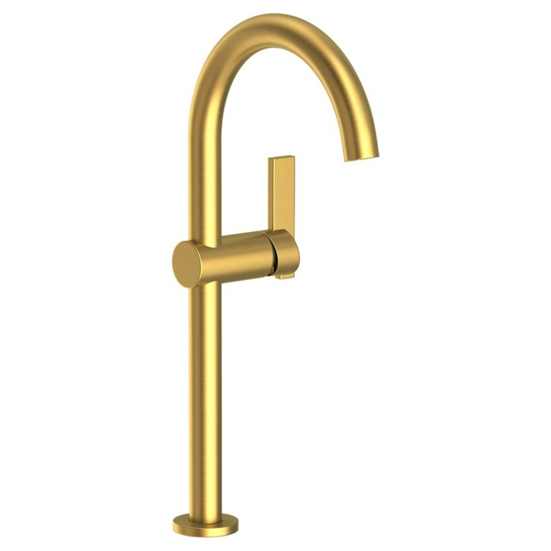 Vessel Faucet Priya 1 Lever ADA Satin Brass PVD 1.2 Gallons per Minute