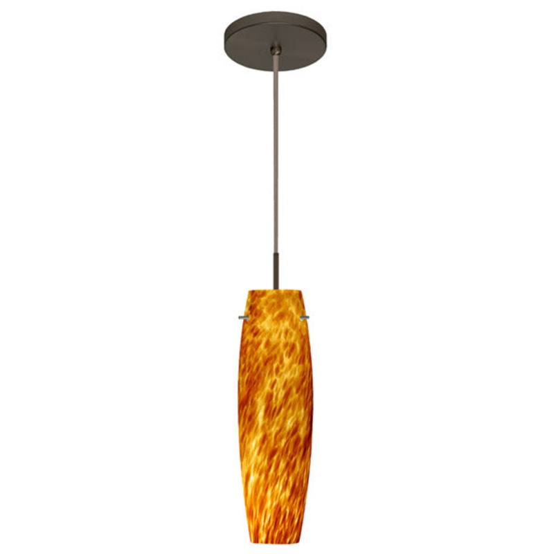 Besa 1BT-412118-BR Tu Tu One Light Pendant Bronze