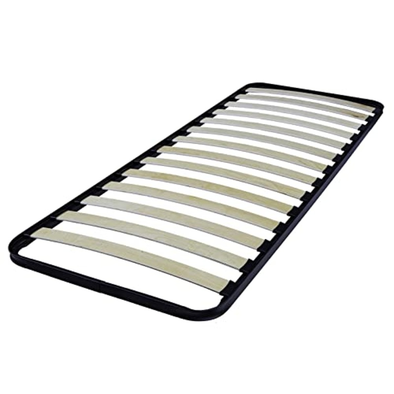 DOLCI SOGNI Rete Letto Singolo 80×190, Struttura Letto Singolo Senza Piedi, Rete Singola con Doghe di Legno, Pratica e Stabile, Rete Singola Doghe 80×190 da Incasso – 100% Made in Italy