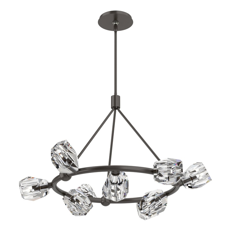 Gatsby 9-Light Ring Pendant Oil Rubbed Bronze