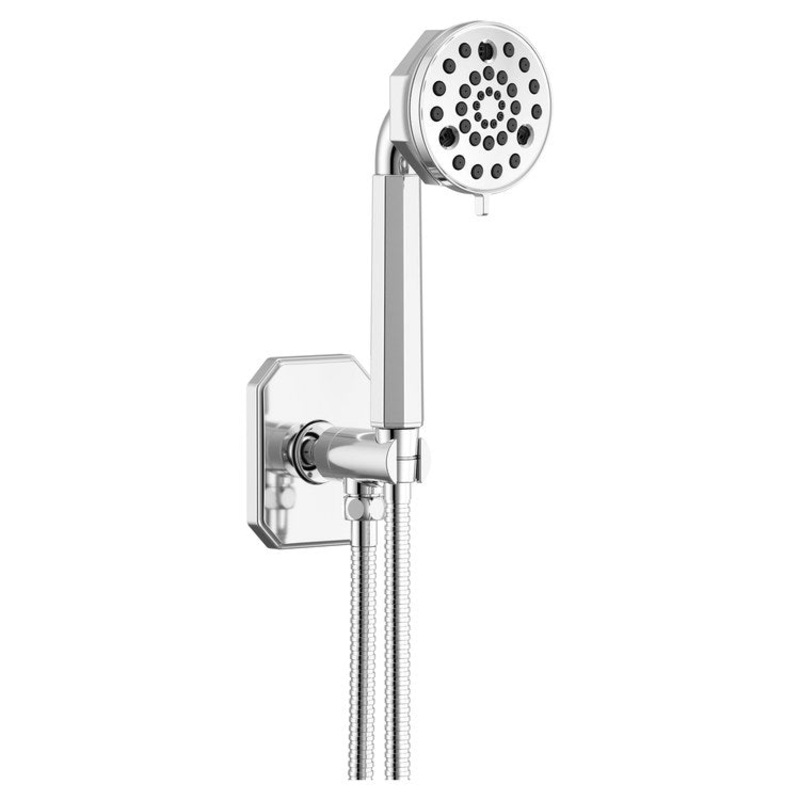 Handshower Beauclere Polished Chrome 4 Function WaterSense ADA 1.75 Gallons per Minute 3-11/16 Inch