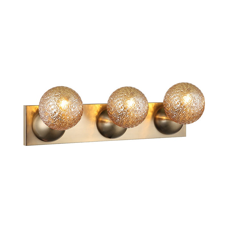 Nola 3-Light Wall Sconce Champagne Gold