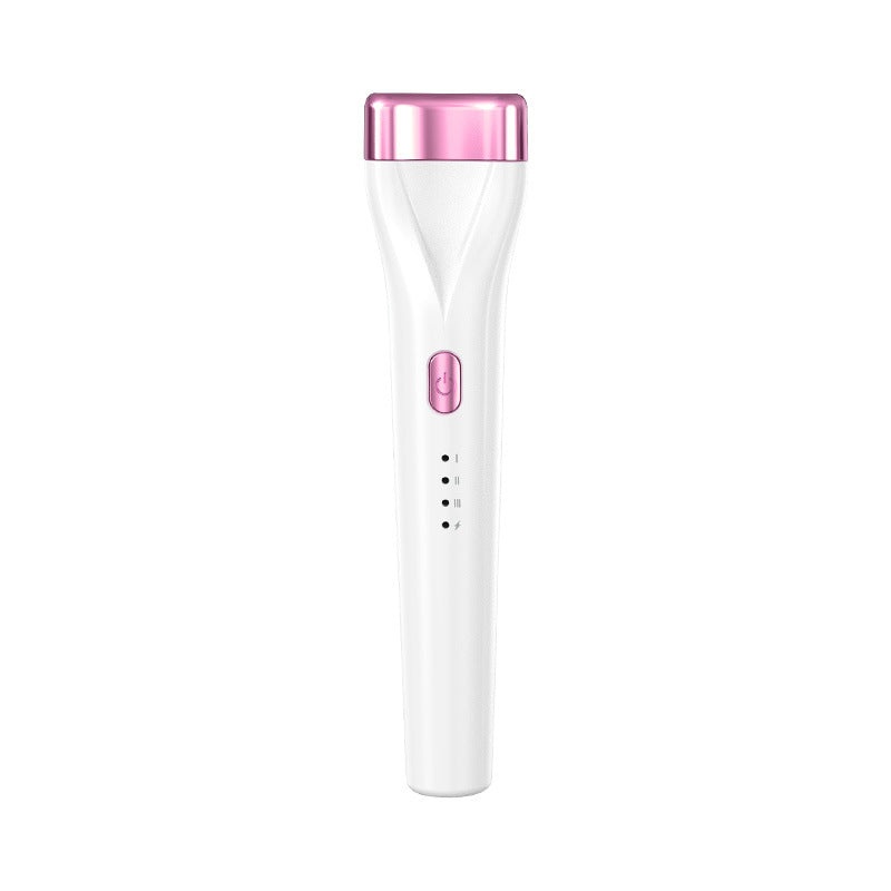 Rechargeable Heated Eyelash Curler – 3 Temperature Settings, 30s Rapid Heating & Anti-Scald Design(white)