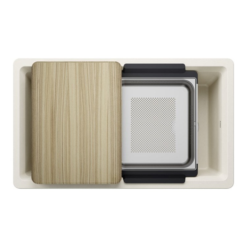 Workstation Inteos 33 Inch Soft White Silgranit