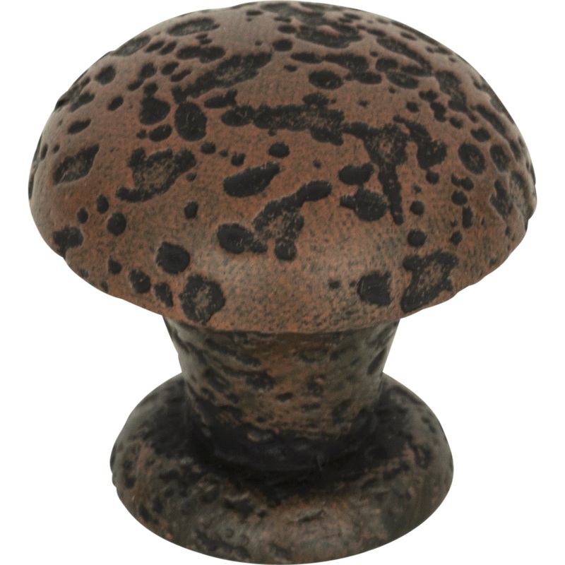 Atlas Homewares Olde World Knob 1 Inch Rust