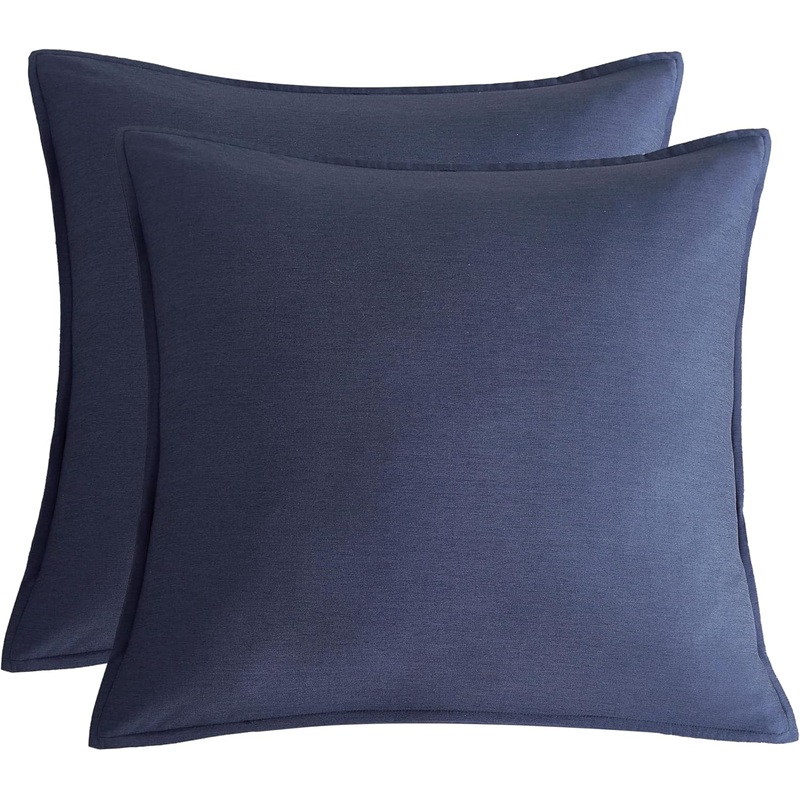 Bamboo Microfibre European Pillowcase x2 (one pair) – Navy
