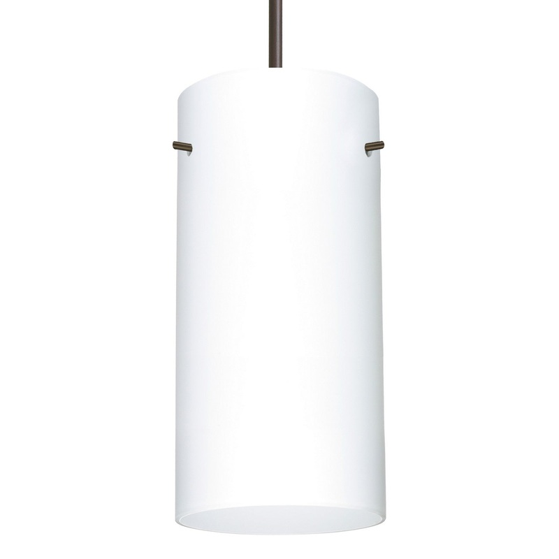 Besa 1JC-412007-BR Besa Stilo 12 Pendant One Light Pendant Bronze