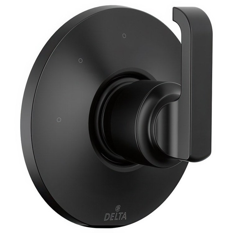 Diverter Trim Tetra 3 Functions Matte Black 1 Lever ADA