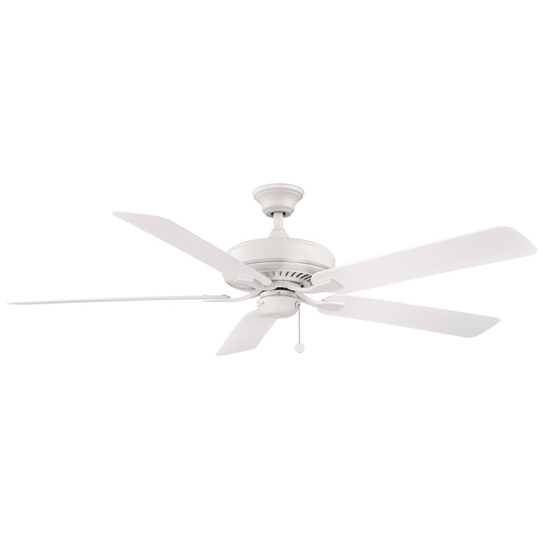 Fanimation FP9060MWW Edgewood 60 60″ Ceiling Fan Matte White