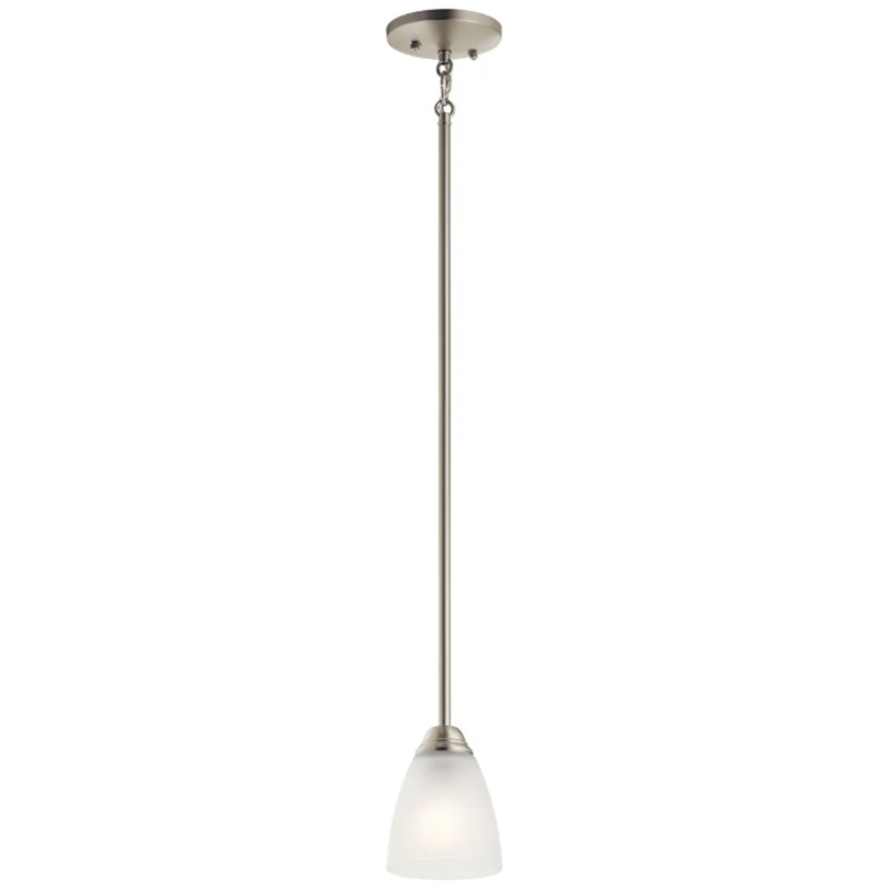 Jolie 4.75″ 1-Light Mini Pendant Brushed Nickel None