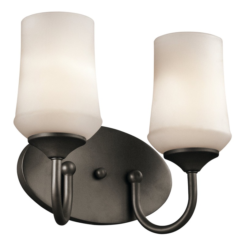 Kichler 45569OZ Two Light Bath, Olde Bronze