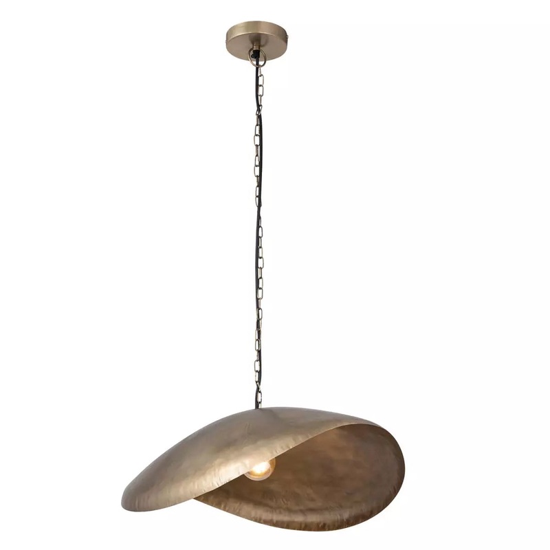 Maverick 1-Light Pendant Antique Brass