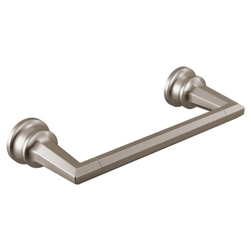 Towel Bar Beauclere 8 Inch Brilliance Luxe Nickel Metal