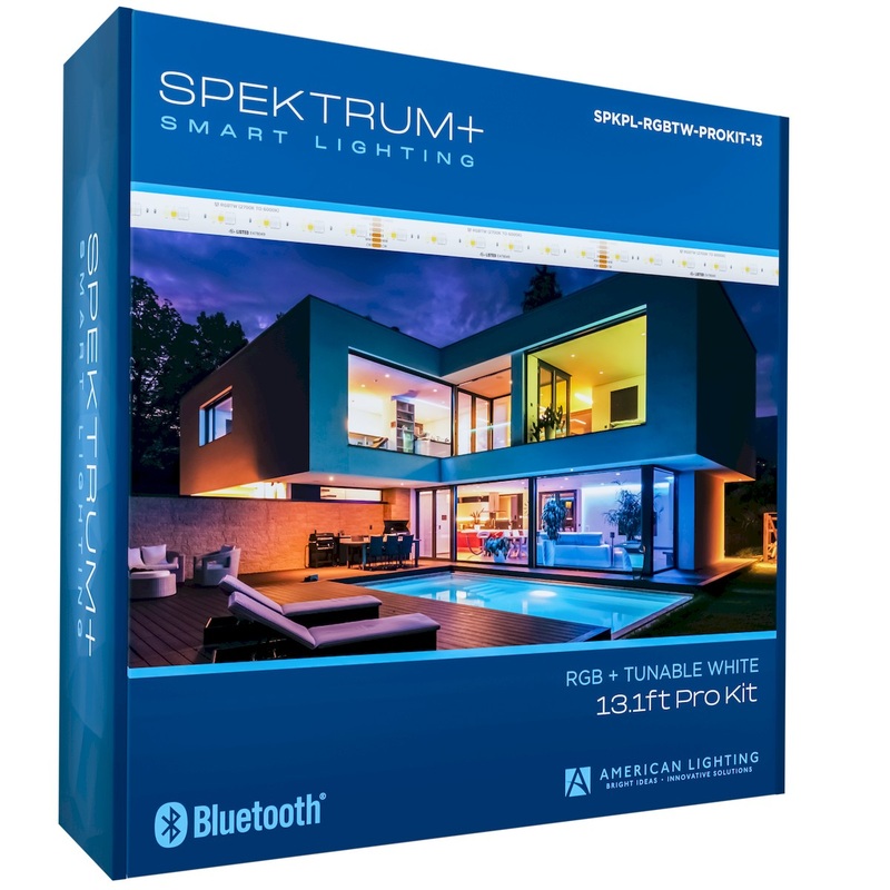 American Lighting SPK-RGBTW-PROKIT-13 13.1Ft Spektrum Pro Kit Spec Grade Rgbtw