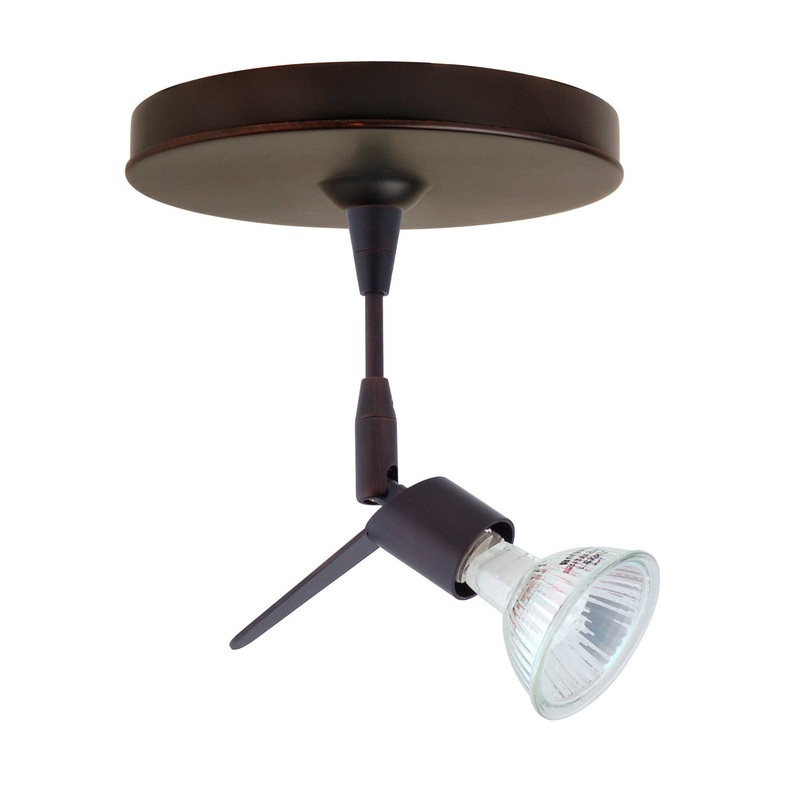 Besa 1SP-QF3-BR Tipster One Light Spotlight Bronze (Discontinued)