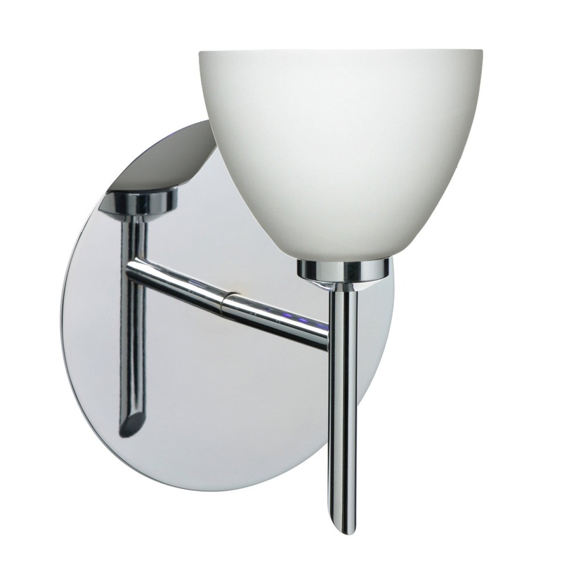 Besa 1SW-185807-CR Divi One Light Wall Sconce Chrome