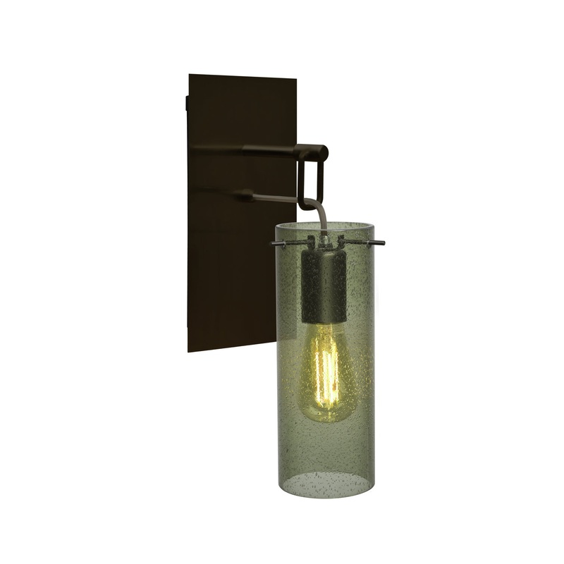 Besa 1WP-JUNI10MS-EDIL-BR Juni One Light Wall Sconce Bronze