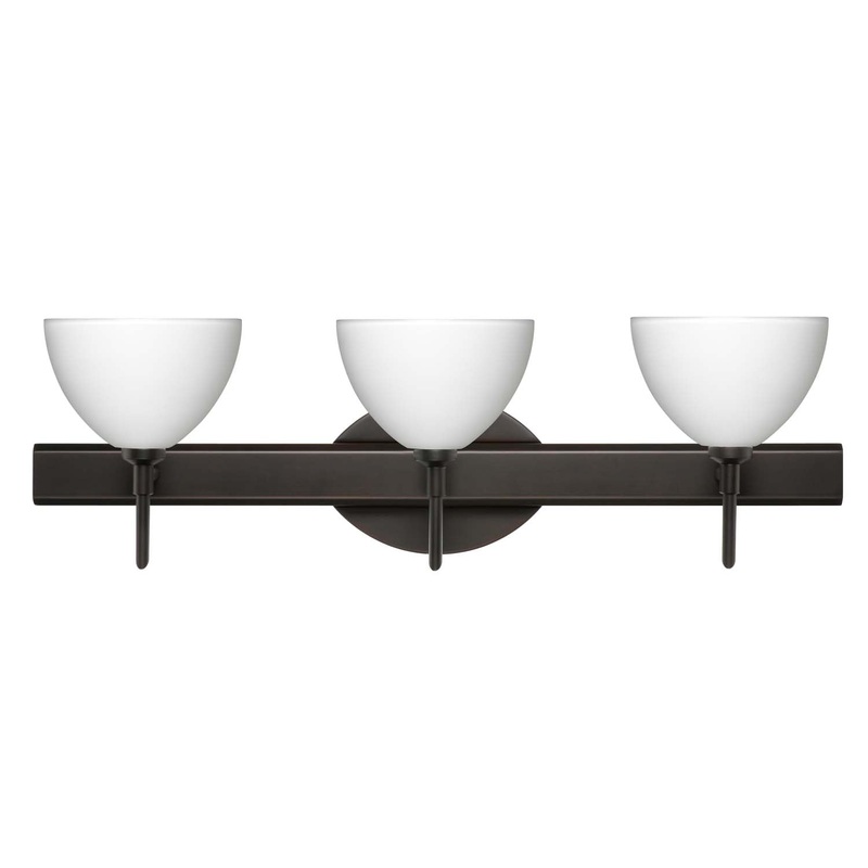 Besa 3SW-467907-BR Brella Three Light Wall Sconce Bronze