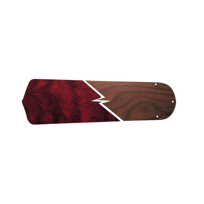Craftmade BELN52-RWWN Contractor’s Standard 52″ Blades Rosewood/Walnut (Discontinued)