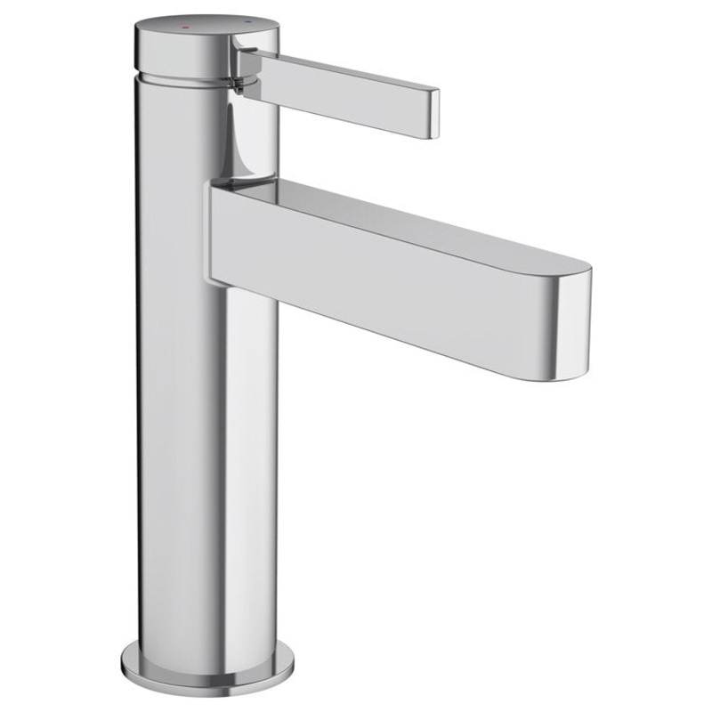 Lavatory Faucet Finoris 110 Deck Mount 1 Lever ADA WaterSense Chrome 1.2 Gallons per Minute Pop-Up 1 Hole ComfortZone EcoRight