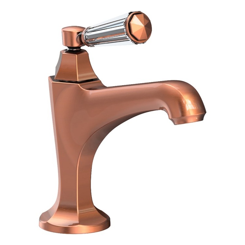 Lavatory Faucet Metropole 1 Lever ADA Antique Copper 1.2 Gallons per Minute Brass Spout Height 4-1/3 Inch