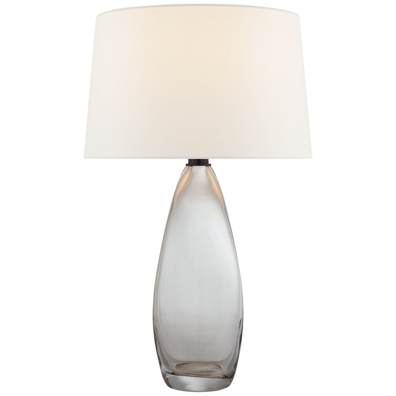 One Light Table Lamp from the Myla Collection in Clear Glass Finish by Visual Comfort Signature