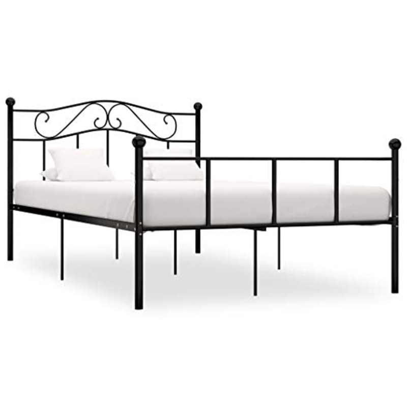 SKM Giroletto Nero in Metallo 120×200 cm (15.9kg)