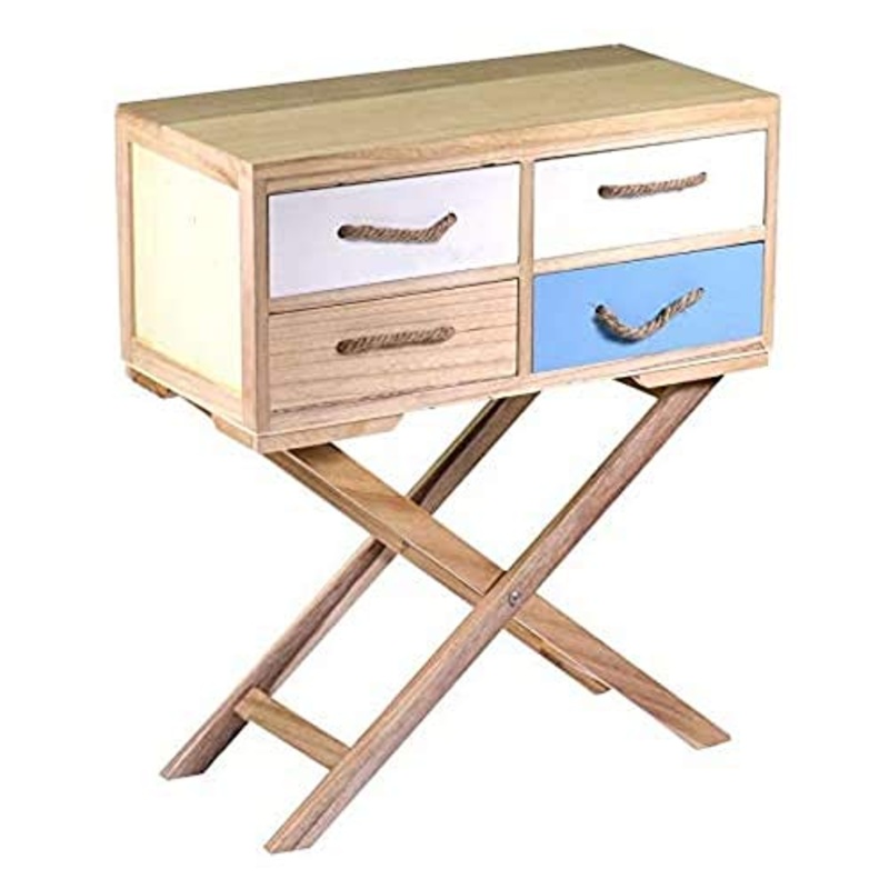 Vacchetti Tenerife Mobiletto, Legno, Multicolor, Grande