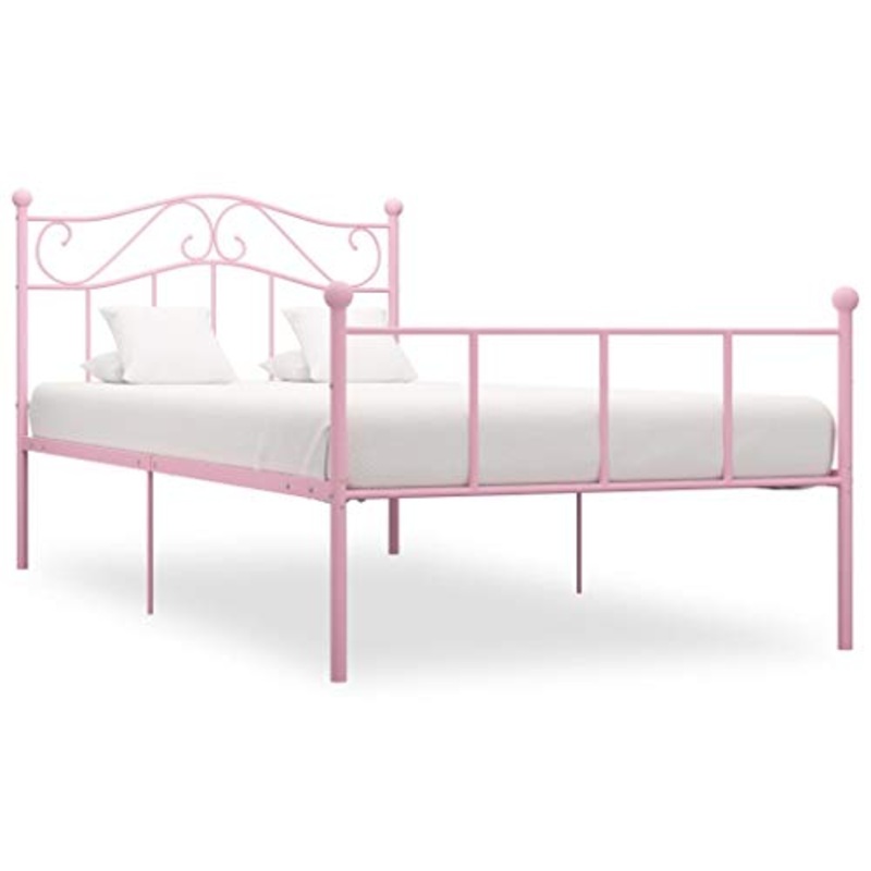 FAMIROSA Giroletto Rosa in Metallo 90×200 cm