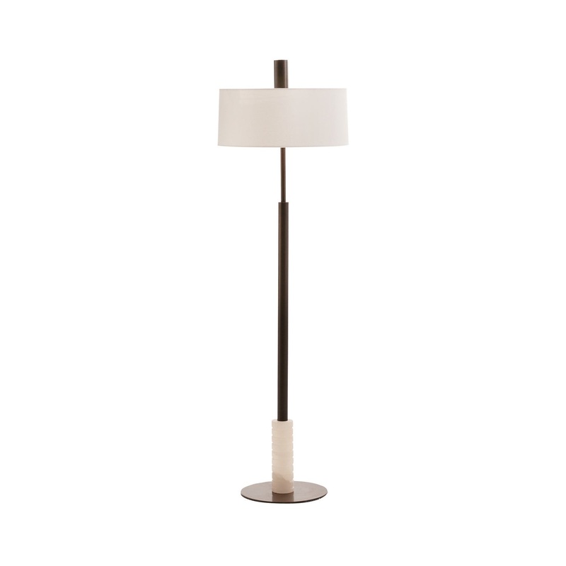 One Light Floor Lamp from the Mitchell Collection in Bronze Finish by Arteriors