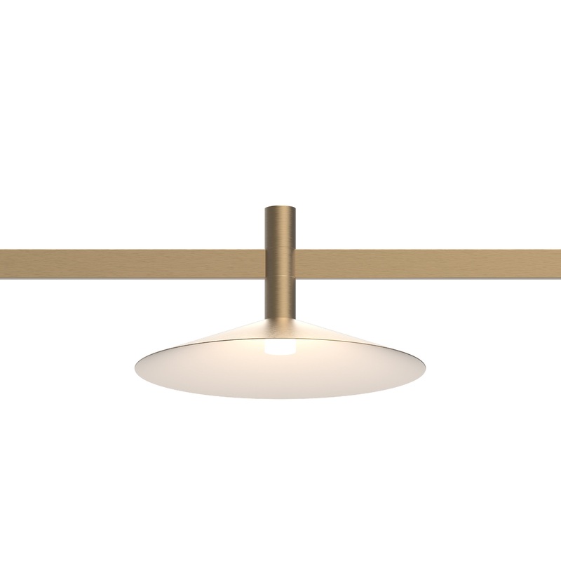 Systema Staccato Cone Shade Brass Finish