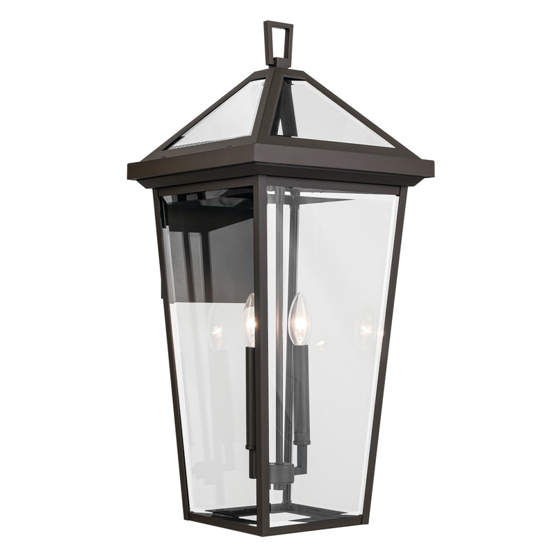 Two Light Outdoor Wall Mount from the Regence Collection in Olde Bronze Finish by Kichler