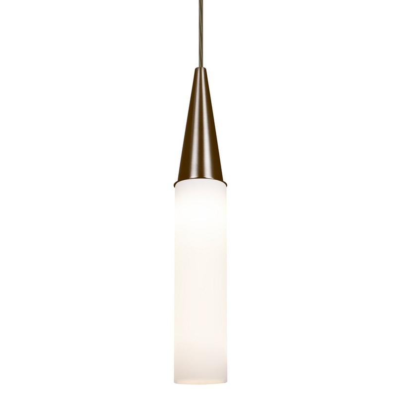 Besa 1JC-METRO16-BR Besa Metro 16 Pendant One Light Pendant Bronze