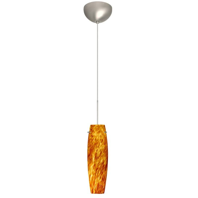 Besa 1XC-412118-LED-SN Tu Tu One Light Pendant Nickel