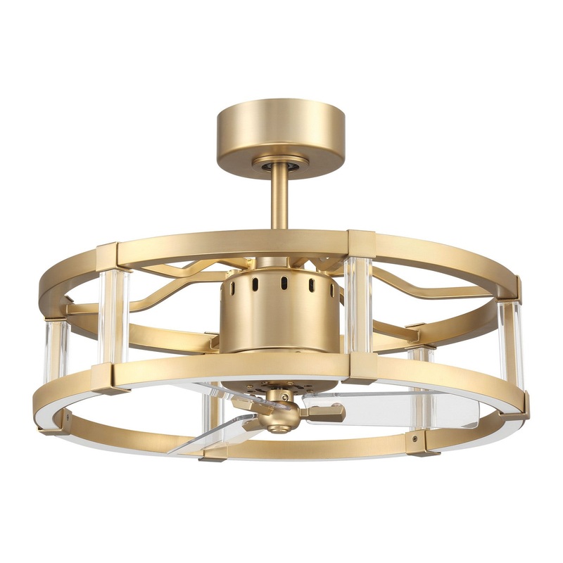 Craftmade ALS24SB3 Alexis 18″Ceiling Fan Satin Brass