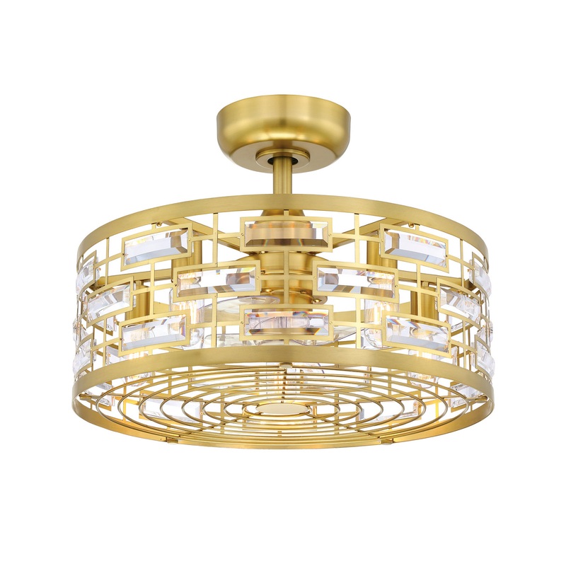 Fanimation FP3070BS Klout 22″ Ceiling Fan Brushed Satin Brass (Discontinued)