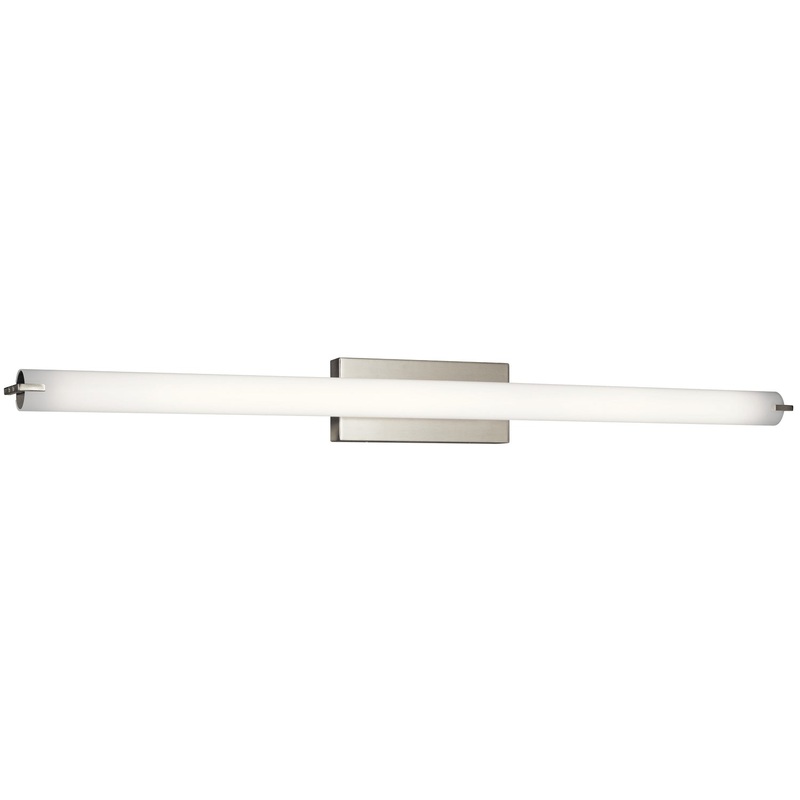 Kichler 11151NILED LED Linear Bath, Brushed Nickel
