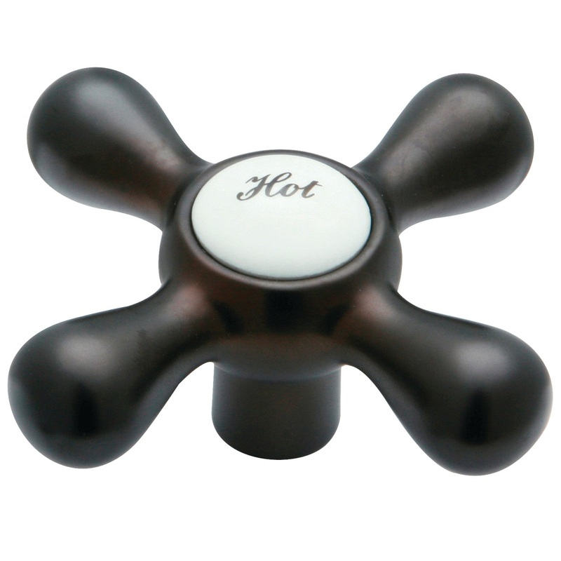KSH213ORBH Hot Metal Cross Handle, Oil Rubbed Bronze