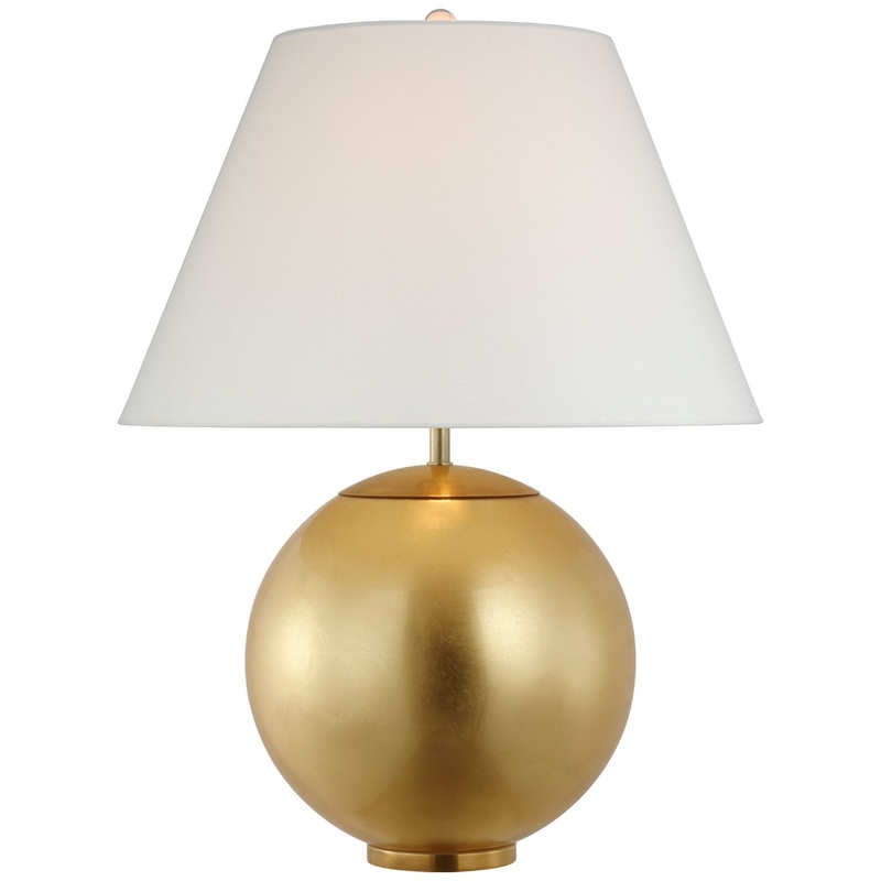 LED Table Lamp from the Morton Collection in Gild Finish by Visual Comfort Signature
