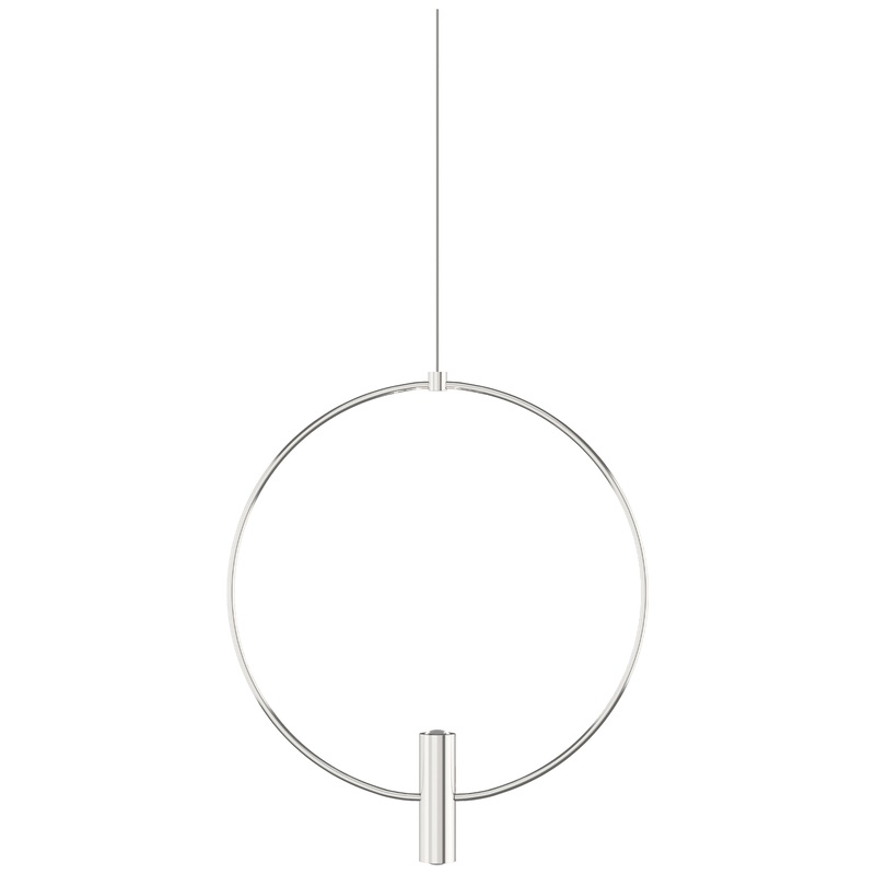Mini Layla 13 Pendant FreeJack Satin Nickel