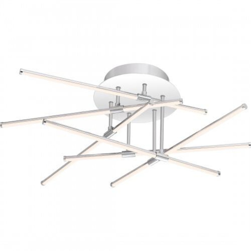 Quoizel PCLS1722C Lightshow Semi flush 22″d polished chrome Semi-Flush Mount